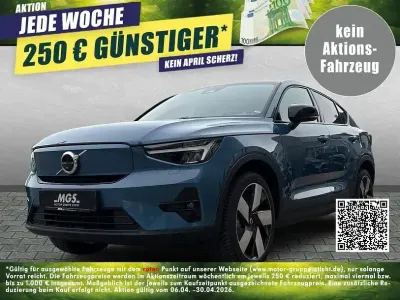 Brugt Volvo C40 Ultimate 300 kW (408 HK) 2022 Blå SUV