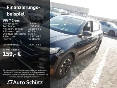 Gebraucht VW T-Cross Life 110 PS (80 kW) 2023 Schwarz SUV