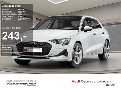 Gebraucht Audi A3 Advanced Plus 116 PS (85 kW) 2025 Gletscherweiß metallic Limousine
