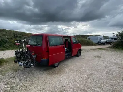 Gebraucht VW Multivan Allstar 68 PS (50 kW) 1995 Rot Van / Kleinbus
