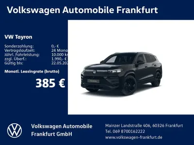 Ny VW Tayron R-line 204 HK (150 kW) 2026 Sort SUV