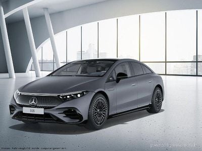 Gebraucht Mercedes EQS580 AMG line 384 kW (523 PS) 2024 Manufaktur lack manufaktur selenitgrau magno Limousine
