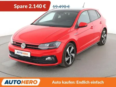 Brugt VW Polo GTI 200 HK (147 kW) 2019 Rød Hatchback