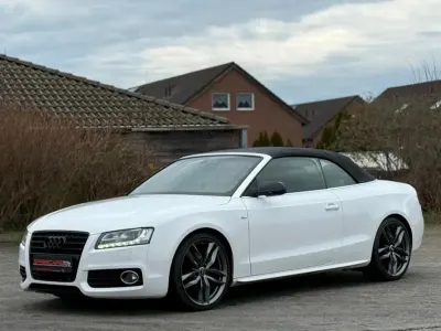Gebraucht Audi A5 Cabriolet S-line plus 170 PS (125 kW) 2011 Weiß Cabrio