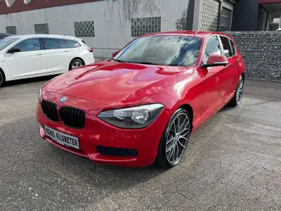 Gebraucht BMW 116 Advantage 136 PS (100 kW) 2014 Rot Kleinwagen