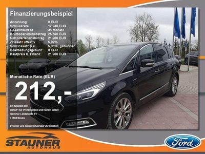 Gebraucht Ford S-MAX Vignale 190 PS (139 kW) 2019 Iridium schwarz mica Van / Kleinbus