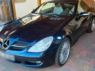 Gebraucht Mercedes SLK350 272 PS (200 kW) 2005 Blau Cabrio