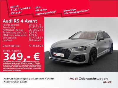 Gebraucht Audi RS4 Sport 450 PS (330 kW) 2022 Nardograu Kombi