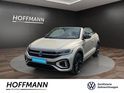 Second-hand VW T-Roc Cabriolet R-line 150 CP (110 kW) 2022 Argintiu Cabrio