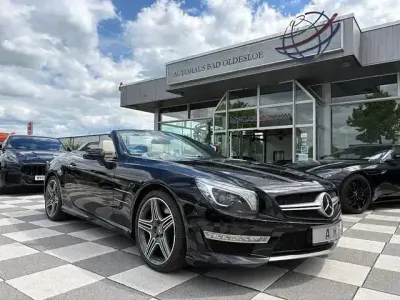 Gebraucht Mercedes SL63 AMG AMG 537 PS (394 kW) 2012 Schwarz Cabrio