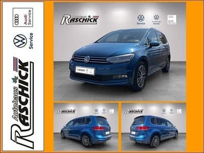 Usata VW Touran Highline 150 CV (110 kW) 2017 Blu Monovolume