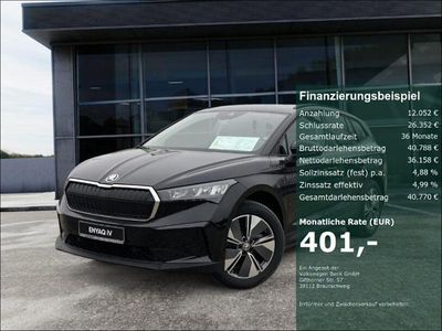 Gebraucht Skoda Enyaq iV Loft 132 kW (180 PS) 2024 Schwarz SUV