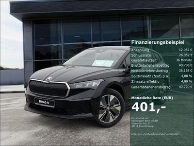 Gebraucht Skoda Enyaq iV Loft 150 kW (204 PS) 2024 Schwarz SUV