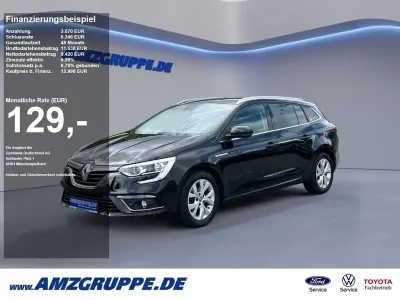 Gebraucht Renault Mégane LIMITED 132 PS (97 kW) 2018 Schwarz Limousine