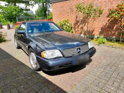 Gebraucht Mercedes 320 241 PS (177 kW) 1997 Blau Cabrio