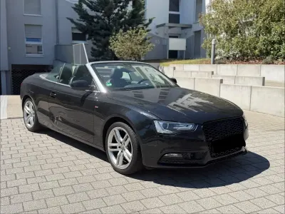 Gebraucht Audi A5 Cabriolet S-line plus 224 PS (164 kW) 2014 Schwarz Cabrio