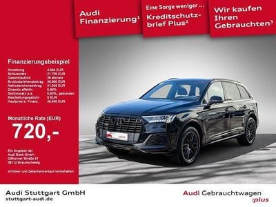 Usata Audi Q7 S-Line 381 CV (280 kW) 2021 Nero SUV