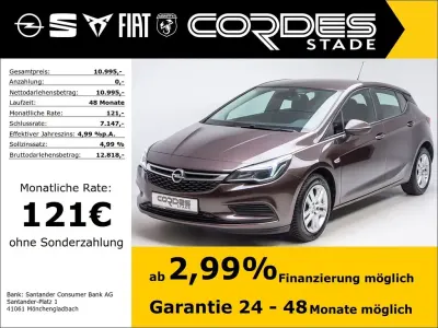 Gebraucht Opel Astra Edition 105 PS (77 kW) 2016 M2) (braun Limousine