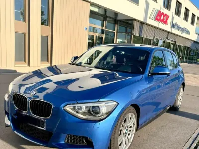 Usata BMW 116 M Sport 136 CV (100 kW) 2012 Blu Utilitaria