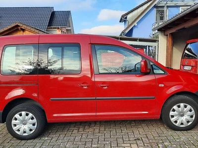Gebraucht VW Caddy 86 PS (63 kW) 2012 Rot Van / Kleinbus
