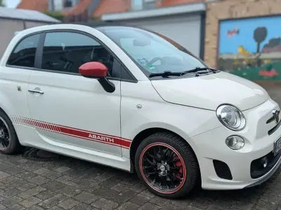 Gebraucht Abarth 500C Custom 135 PS (99 kW) 2015 Weiß Cabrio