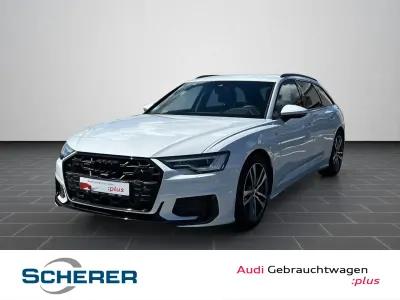 Gebraucht Audi A6 Design 204 PS (150 kW) 2024 Gletscherweiß metallic Kombi