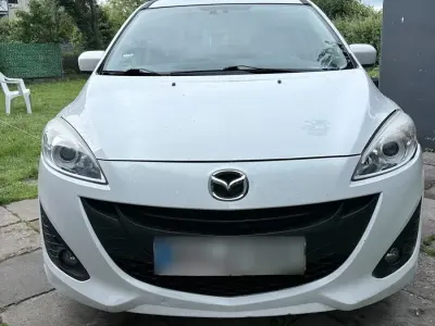 Gebraucht Mazda 5 105 PS (77 kW) 2011 Weiß Van / Kleinbus