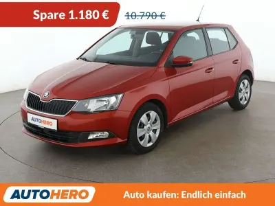 Gebraucht Skoda Fabia Ambition 90 PS (66 kW) 2017 Rot Kleinwagen