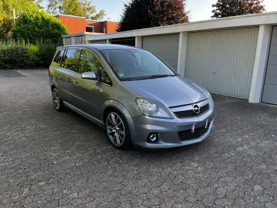 Gebraucht Opel Zafira OPC 241 PS (177 kW) 2009 Silber Van / Kleinbus