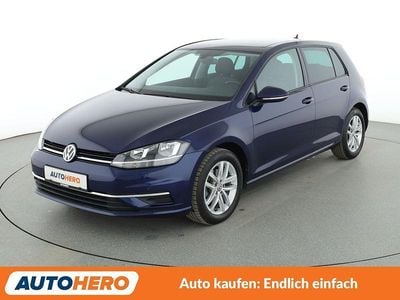 Gebraucht VW Golf VII Comfortline 150 PS (110 kW) 2020 Blau Limousine