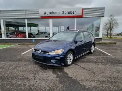 Usata VW Golf VII Comfortline 150 CV (110 kW) 2019 Blu Station wagon