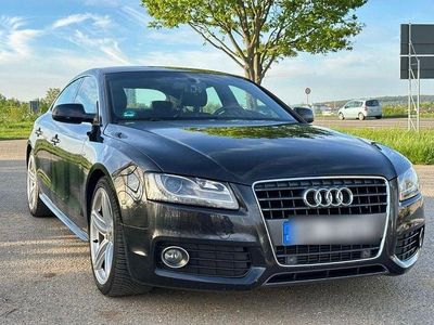 Gebraucht Audi A5 Sportback S-Line 211 PS (155 kW) 2010 Schwarz Kleinwagen