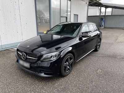 Gebraucht Mercedes C220 AMG 194 PS (142 kW) 2019 Schwarz Limousine