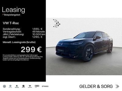 Neu VW T-Roc R-line 150 PS (110 kW) 2026 Grenadillschwarz metallic SUV