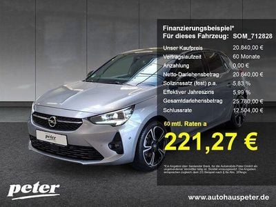 Gebraucht Opel Corsa 131 PS (96 kW) 2023 Lack grau artense/typ aussenve Kleinwagen