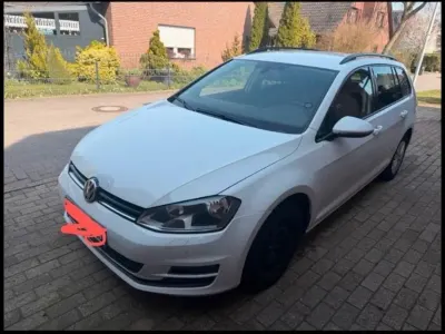 Gebraucht VW Golf VII 110 PS (80 kW) 2015 Weiß Kombi