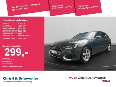 Używany Audi A4 Advanced 150 KM (110 kW) 2023 Szary Kombi
