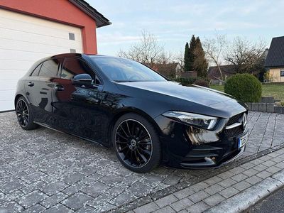 Brugt Mercedes A220 AMG line 190 HK (139 kW) 2021 Sort Sedan