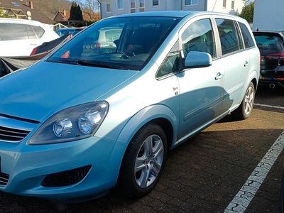 Gebraucht Opel Zafira Edition 140 PS (102 kW) 2010 Blau Van / Kleinbus
