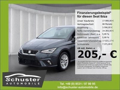 Gebraucht Seat Ibiza FR 116 PS (85 kW) 2024 Magnetic tech metallic[grau] Kleinwagen