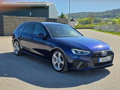 Używany Audi A4 S-Line 286 KM (210 kW) 2021 Niebieski Kombi
