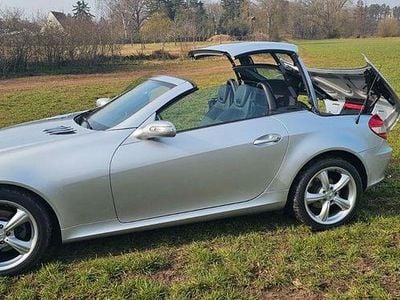Gebraucht Mercedes SLK200 163 PS (119 kW) 2005 Silber Cabrio
