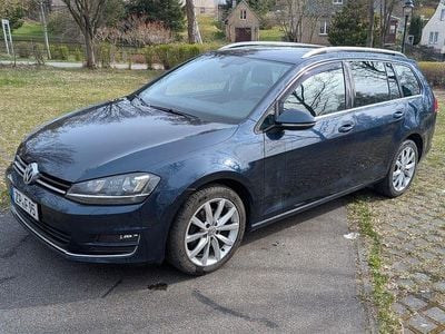 Usata VW Golf VII 150 CV (110 kW) 2015 Blu Station wagon