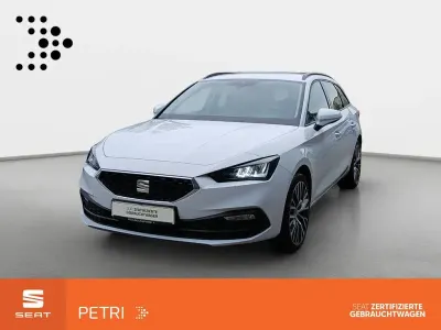 Usata Seat Leon Style 110 CV (80 kW) 2024 Bianco Station wagon