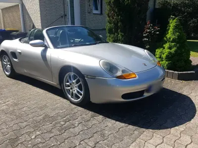 Usata Porsche 986 Boxster 205 CV (150 kW) 1998 Argento Cabrio