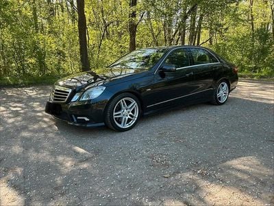 Usata Mercedes E350 Avantgarde 292 CV (214 kW) 2009 Nero Berlina