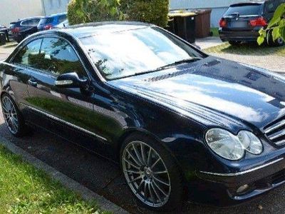Gebraucht Mercedes CLK200 Avantgarde 184 PS (135 kW) 2007 Blau Coupé