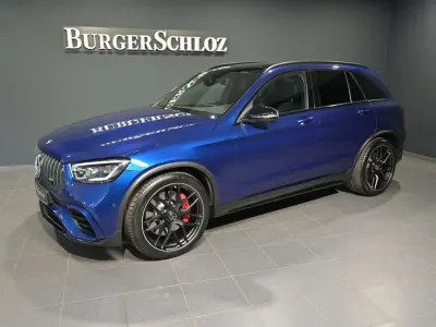 Gebraucht Mercedes GLC63 AMG AMG 510 PS (375 kW) 2021 Brillantblau metallic SUV