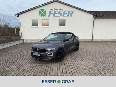 Gebraucht VW T-Roc Cabriolet Beats 150 PS (110 kW) 2021 Rauchgrau metallic schwarz Cabrio