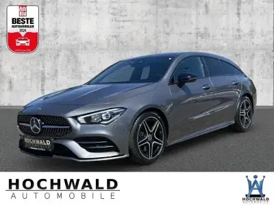 Gebraucht Mercedes CLA200 Shooting Brake AMG line 163 PS (119 kW) 2020 Grau Kombi